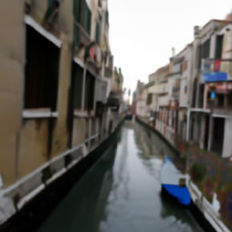 A boat in the canals of venice (failure case)